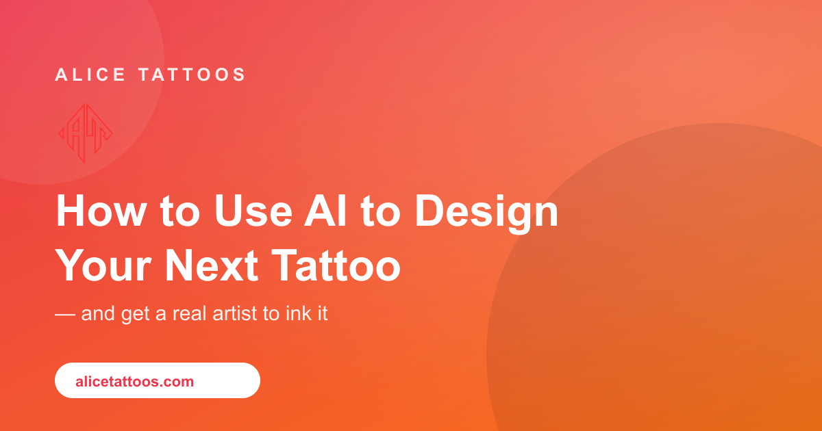 How to Use AI to Design Your Next Tattoo — and Get a Real Artist to Ink It
